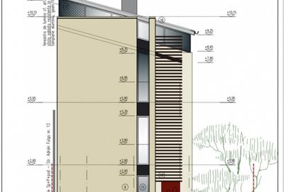 Belvedere- teren cu autoriza?ie de construire - S+P+2et - 3