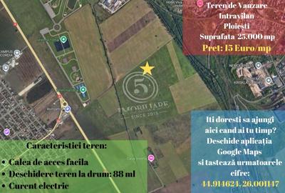 Teren Construcții intravilan de 25000 mp, în Vest - 1