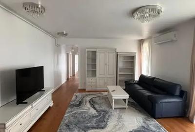 Apartament cu 4 camere decomandat, mobilat în Herăstrău