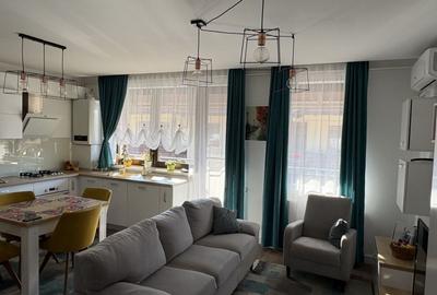 Apartament cu 2 camere semidecomandat, mobilat în Florești