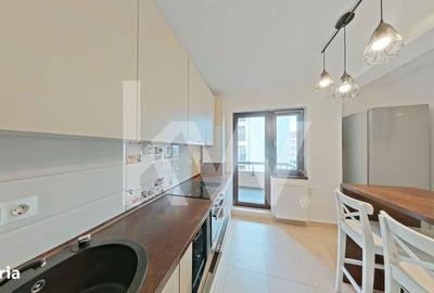 Apartament cu 2 camere decomandat, mobilat în Tractorul - 2