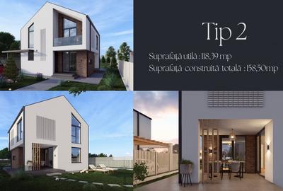 *Vila Bucium-Visan* - 650mp teren - *toate utilitatile* - 4