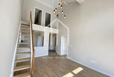 Penthouse cu 5 camere semidecomandat, mobilat în Cristian - 9