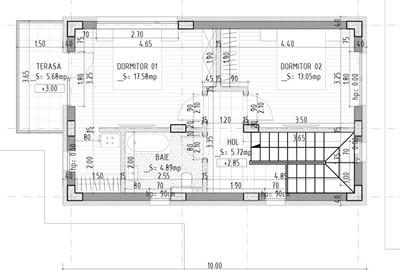 Vila individuala - Parter+Etaj - 3 camere -fatada ventilata - zona de case - 2