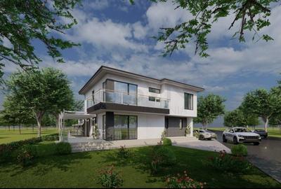 Casă individuală cu 5 camere cu Canalizare în Corbeanca - 6