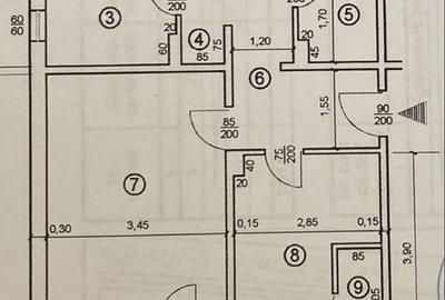 Apartament cu 3 camere decomandat în Exercițiu
