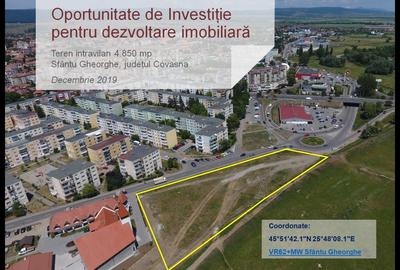 Teren agricol intravilan de 4805 mp, în Gării