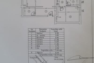 3 camere Golden Residence, loc parcare suprateran inclus, mobilat, utilat - 14