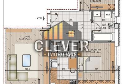 Apartament cu 3 camere decomandat în Theodor Pallady - 1