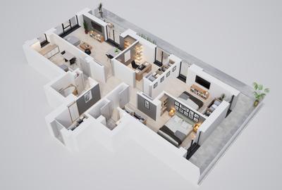 Apartament 4 camere în complex premium - 6