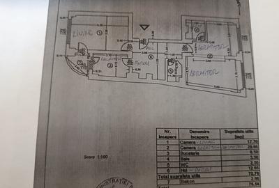 Apartament cu 3 camere, mobilat în Universitate - 13