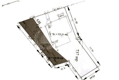 Teren cu casa demolabila de 740 mp teren | 26ml front | Dambul Rotund - 2