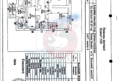 Tineretului | 3 camere | 66mp | Decomandat | B12622 - 5