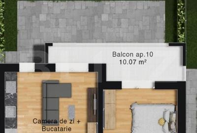 Apartament cu 2 camere în Vetiș - 1