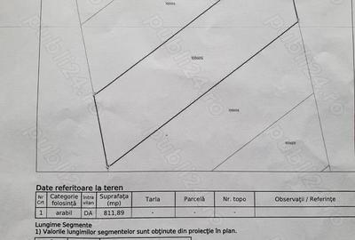Teren de 812 mp, în Exterior Vest - 3