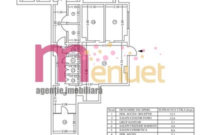 Spațiu comercial, de 113 mp, în Central - 22