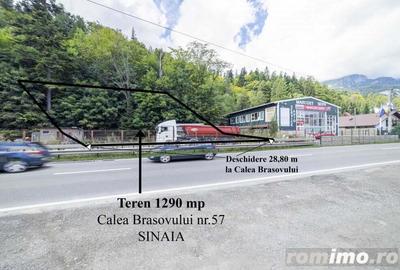 Calea Brasovului 57* Teren 1290 mp*deschidere 28* P+2E+M