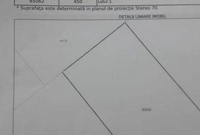 Teren de 450 mp, în Vidra