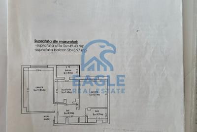 Apartament cu 2 camere decomandat, mobilat în Km 5 - 2