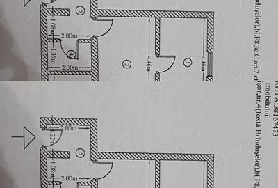 Apartament cu 2 camere semidecomandat în Petrișor - 1