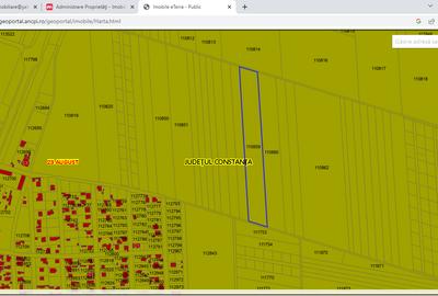 23August- teren 4ha  extravilan2 fronturi de 100m la str.Emil Bota si 100m la DE - 3