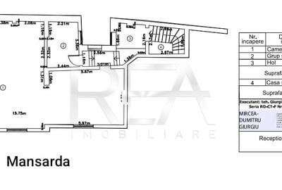 Casa de birouri de inchiriat 11 camere - 27