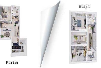 Duplex cu 5 camere cu Canalizare în Dumbrăvița - 25