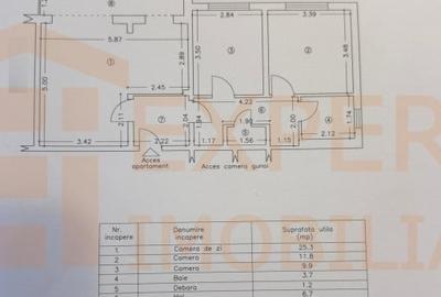 Apartament 3 camere de vanzare, situat in Zona Centrala - 12