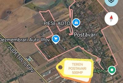 Teren Construcții intravilan de 500 mp, în Frumușani - 4