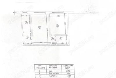 Apartament cu 2 camere semidecomandat în Apollo - 2