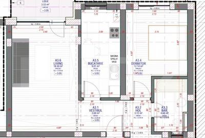 Apartament de 2 camere, Loc de parcare Inclus - 2
