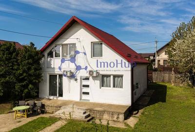 Casă individuală cu 4 camere cu Canalizare în Lunca Cetățuii