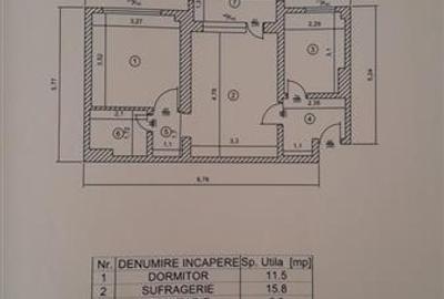 Vanzare apartament 2 camere zona Democtatiei - 7