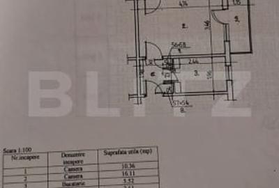 Apartament cu 2 camere semidecomandat, mobilat în Mircea cel Bătrân - 8