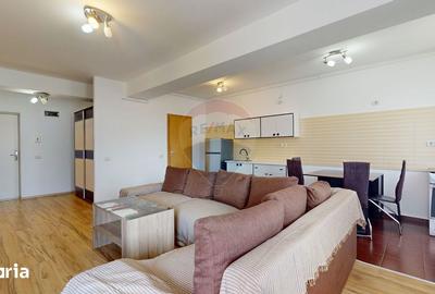 Apartament cu 2 camere semidecomandat în Valea Cetății