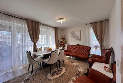 Apartament cu 3 camere decomandat, mobilat în Tractorul - 1