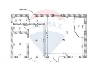 Spa?iu comercial de 50 mp, Liceul Economic Spa?iu comercial de 50 mp, Liceul Economic - 1