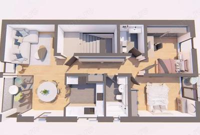 Apartament cu 3 camere decomandat în Șagului - 11