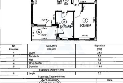 Apartament cu 2 camere decomandat, mobilat în Mihai Viteazul - 11