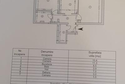 Apartament cu 2 camere decomandat, mobilat în Vidin-Progresul - 10