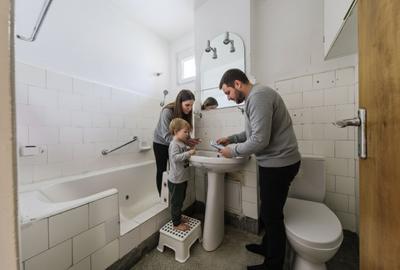 Bucur Obor Mașina De Pâine 360m de Metrou, Bloc Reabilitat, Liber La alb Et 8/10 - 7