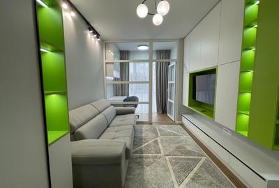 Apartament modern cu o cameră, decomandat – mobilat complet, lux - 5