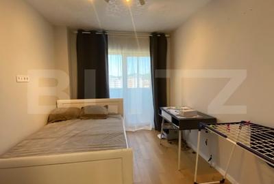 Apartament 3 camere complet mobilat si utilat - Etaj 8/10 - 2 balcoane + parcare - 4