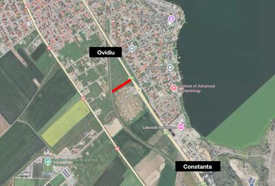 Teren 2.500 mp Ovidiu vis-a-vis de Insula Ovidiu (sens giratoriu) - 1