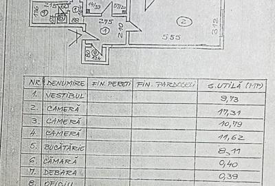 Apartament 3 camere renovabil, 2 bai, 69 mp, langa metroul Dristor - 1