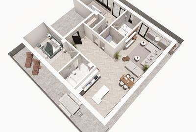 Apartament cu 3 camere decomandat în Tomis Plus - 5