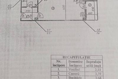 Garsonieră semidecomandată în Baba Novac