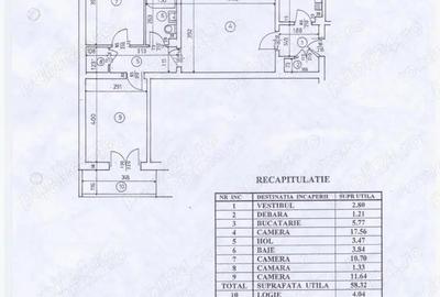 Apartament cu 3 camere semidecomandat în Central - 1