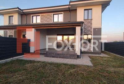 Duplex 5 camere, Becicherecu Mic - Garaj, terasa, Interior la Rosu
