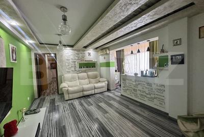 Apartament cu 3 camere semidecomandat, mobilat în Rovine - 2